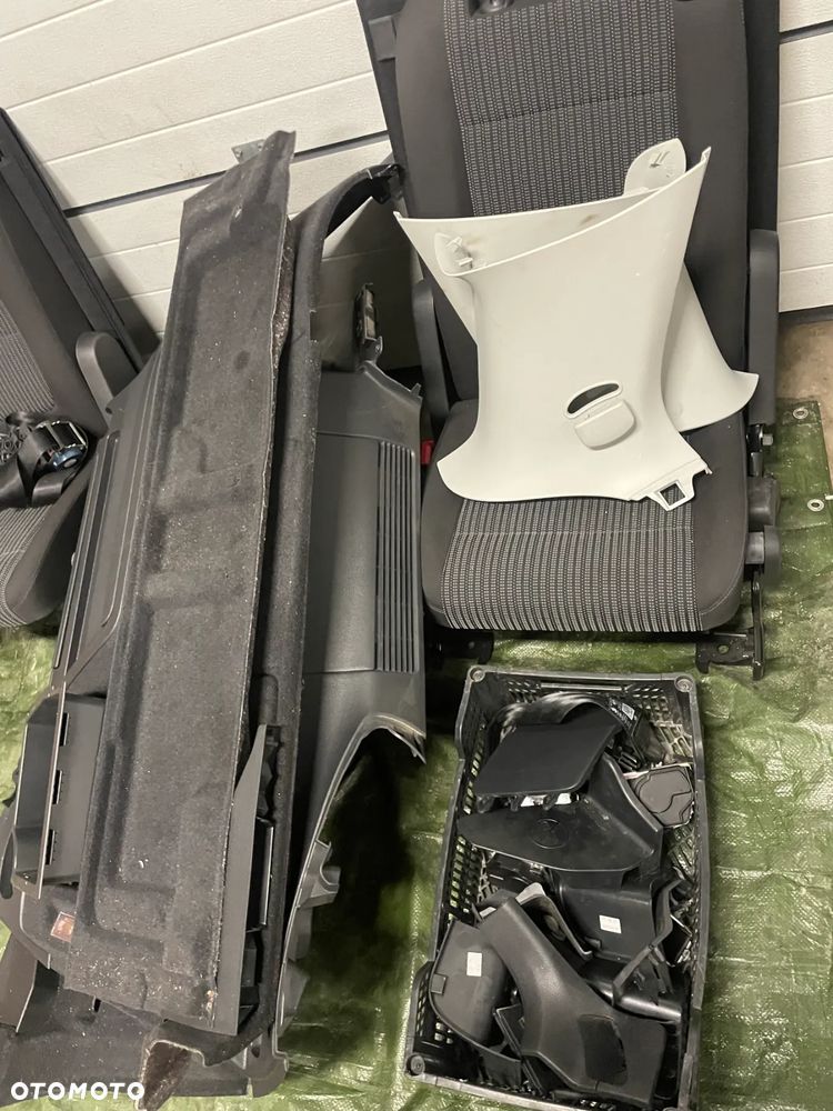 SHARAN 7N ALHAMBRA II fotele 3 rząd komplet pasy boczki - 3