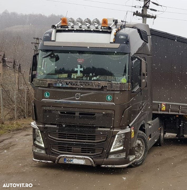 Bara leduri sub masca fata din 3 elemente pentru Volvo Euro 6 cu 13 LED-uri incluse - 7