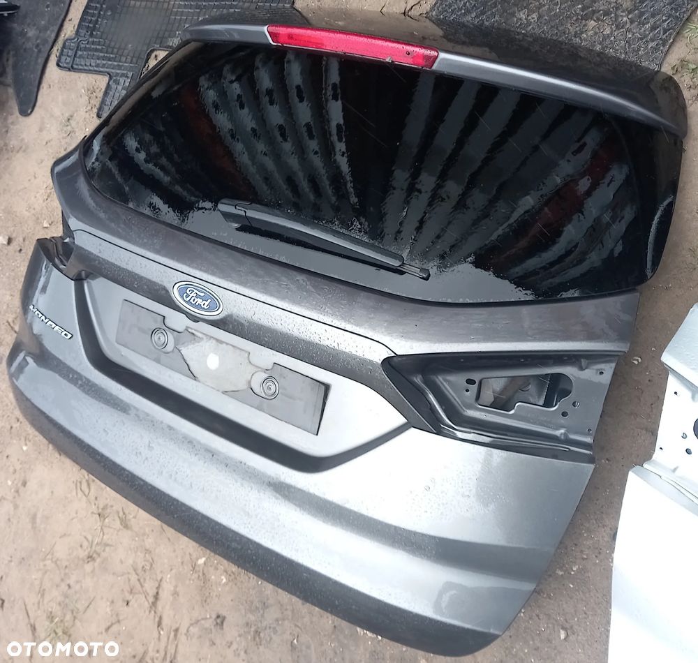 Klapa Bagażnika Szara ND / Srebrna Z Kamerą Cofania Ford Mondeo MK5 Kombi - 5