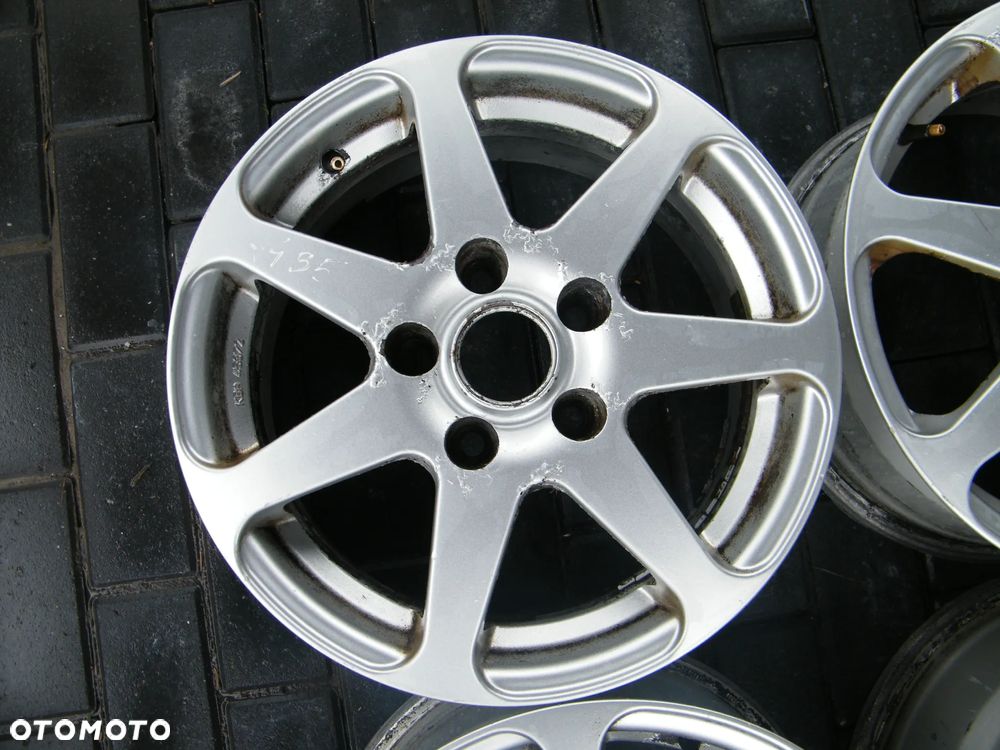 Felgi aluminiowe alufelgi komplet 5x112 ET45/ 6,5J x 15 otwór 72 - 4