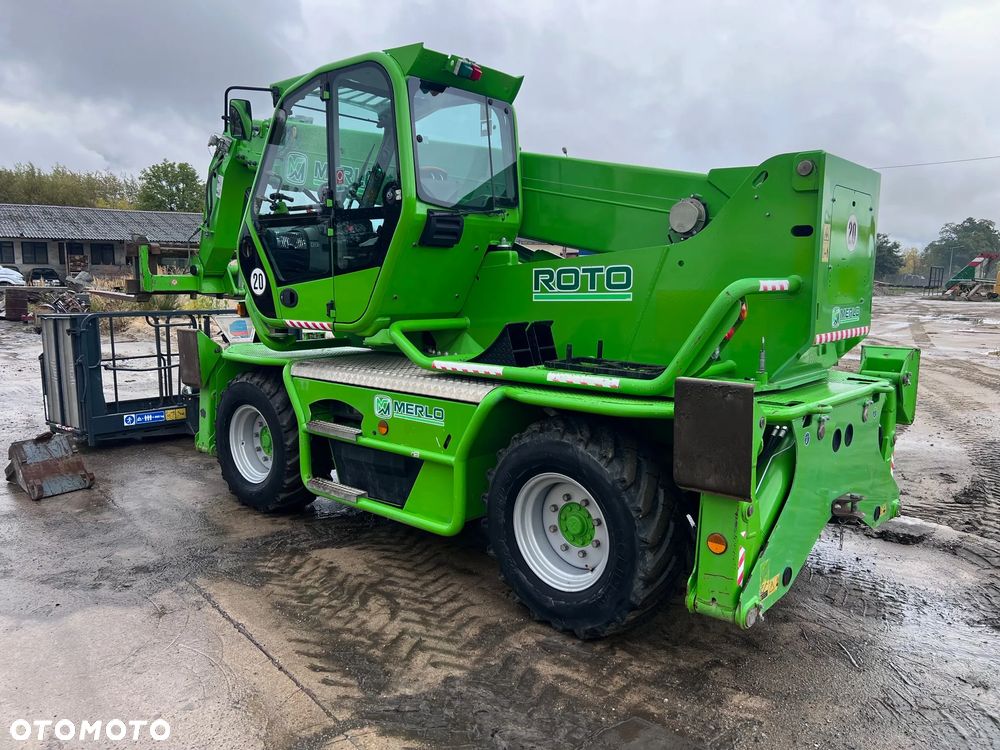 Merlo ROTO 40.18S 3500MTH CERTYFIKAT CE ZESTAW KOSZ WIDŁY PILOT DŹWIG - 25