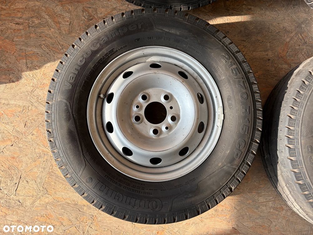 Felgi koła stalowe opony letnie 215/70 R15CP ET68 5x118 Ducato Boxer Jumper Kamper - 3