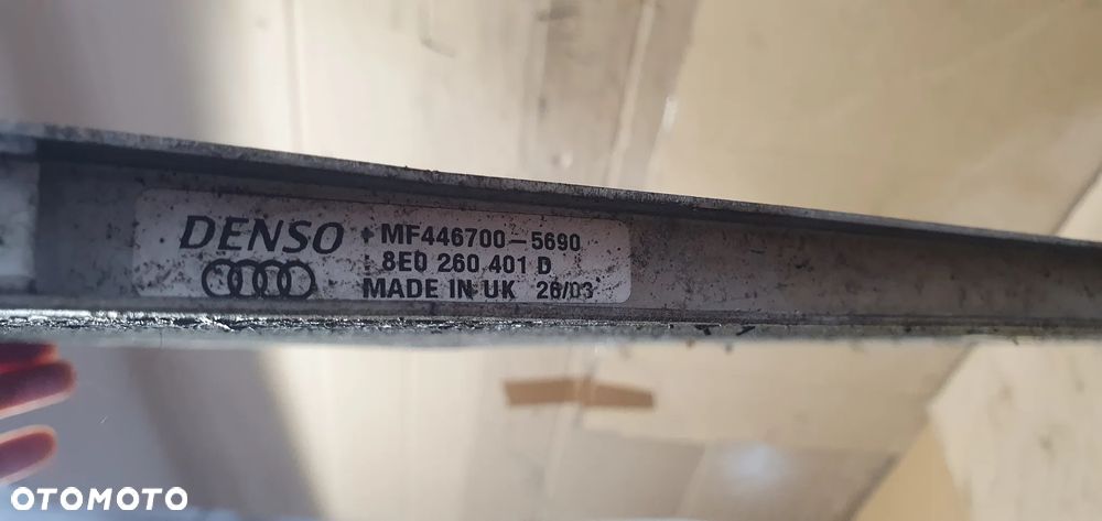 Chłodnica klimatyzacji klimy Audi A4 B6 8E0260401D - 9