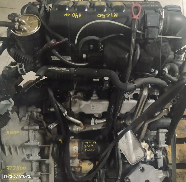 Motor Mercedes B200 A200 cdi  140cv om 640.941 om 640 940  W245 centralina - 3