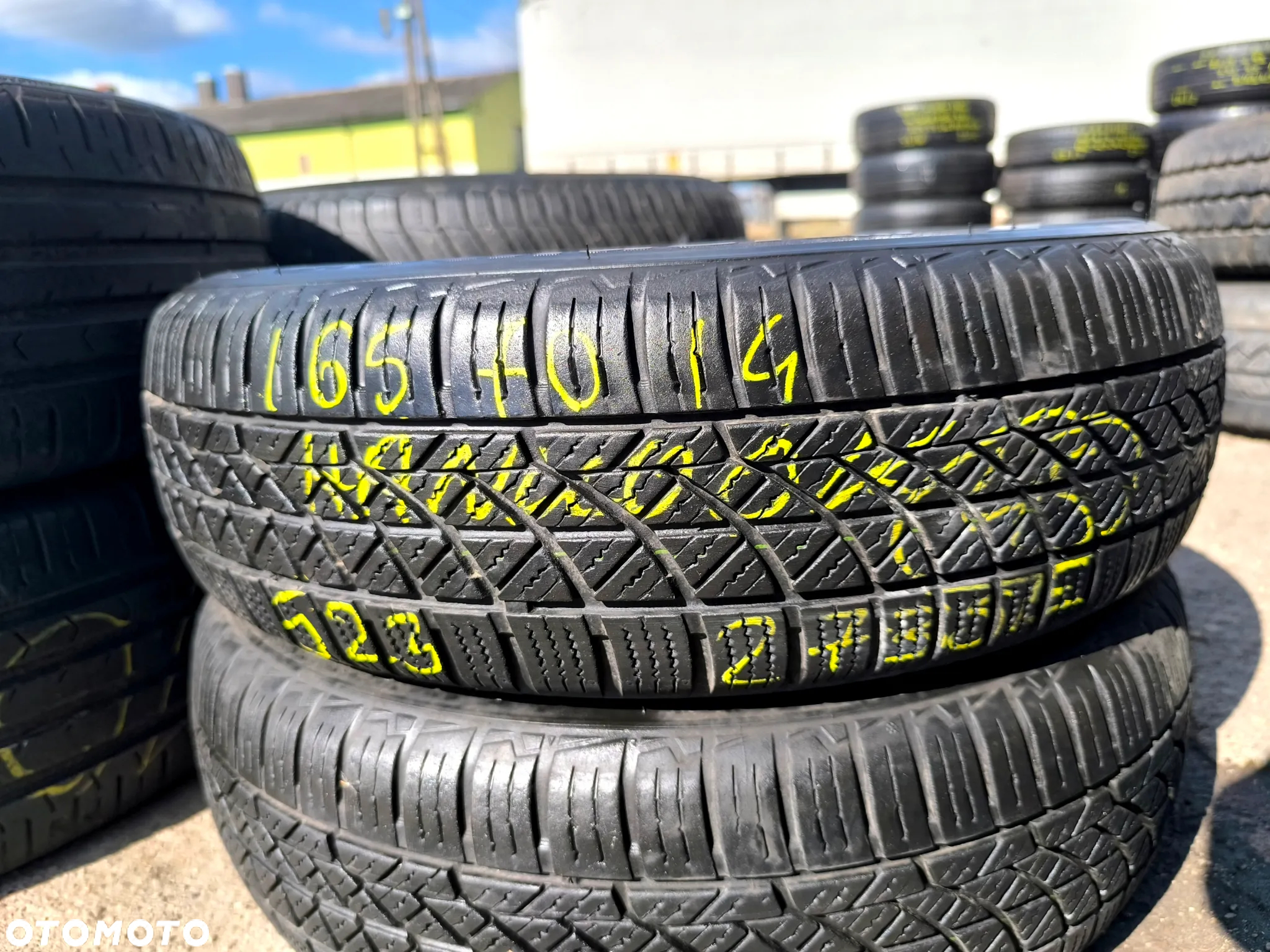 165/70R14 81T Opony Całoroczne Wielosezonowe HANKOOK KINERGY 4S 4 S 5mm Legnica ALU-RAD 23r. 165/70 - 2