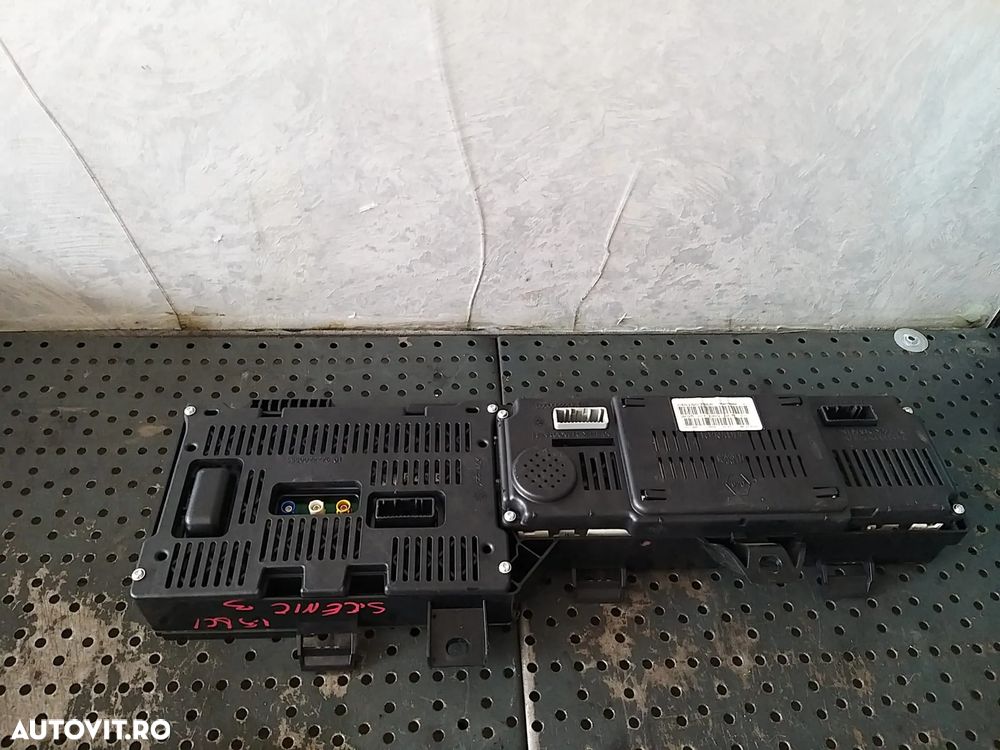 Display navigatie ceasuri bord diesel renault scenic 3 248100996r - 2