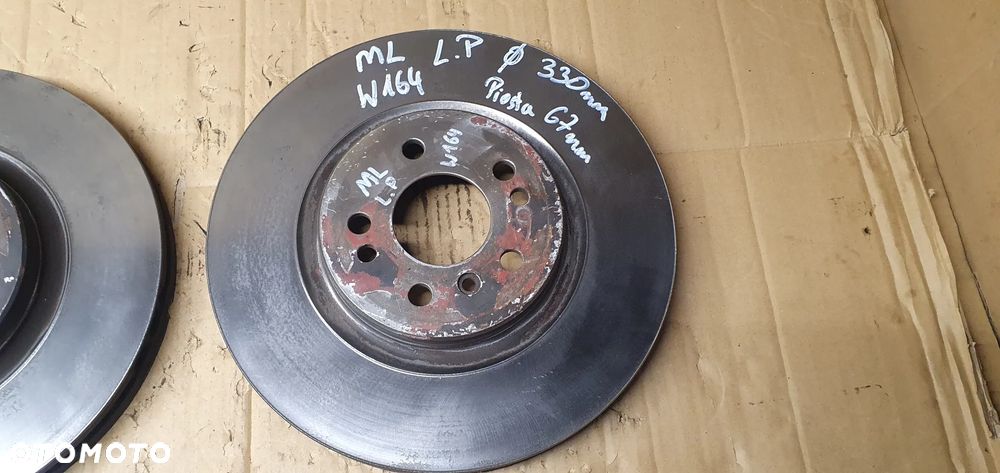 Tarcze hamulcowe przód przednie Mercedes ML W164 - 3
