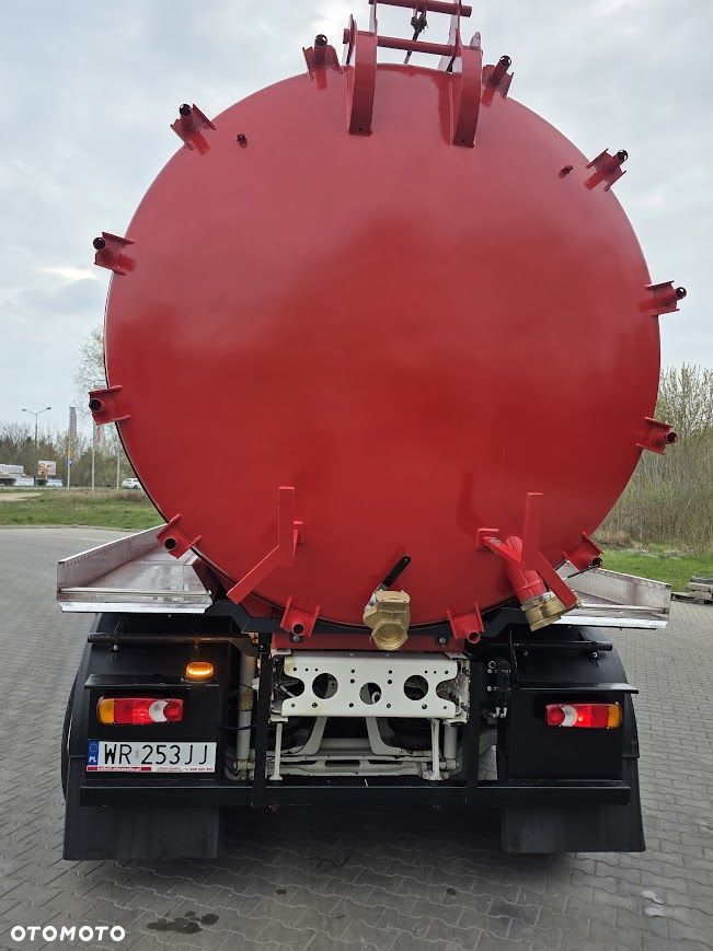 Mercedes-Benz ANTOS 3540 8x2 TYLKO 227 861 km ASENIZACYJNY SZAMBIARKA NOWA BECZKA 26m³ 1,2 i 4 OŚ SKRĘTNA POMPA JUROP RV-520 SPECJALNY - 9
