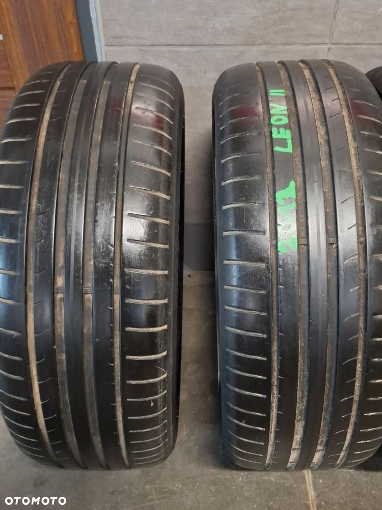 Koła alufelgi z oponami Dunlop Sport Bluresponse bieżnik 5mm 205/55 R16 6,5x16" 5x112 ET50 Seat Leon II ALtea nr 5P0601025J - 10