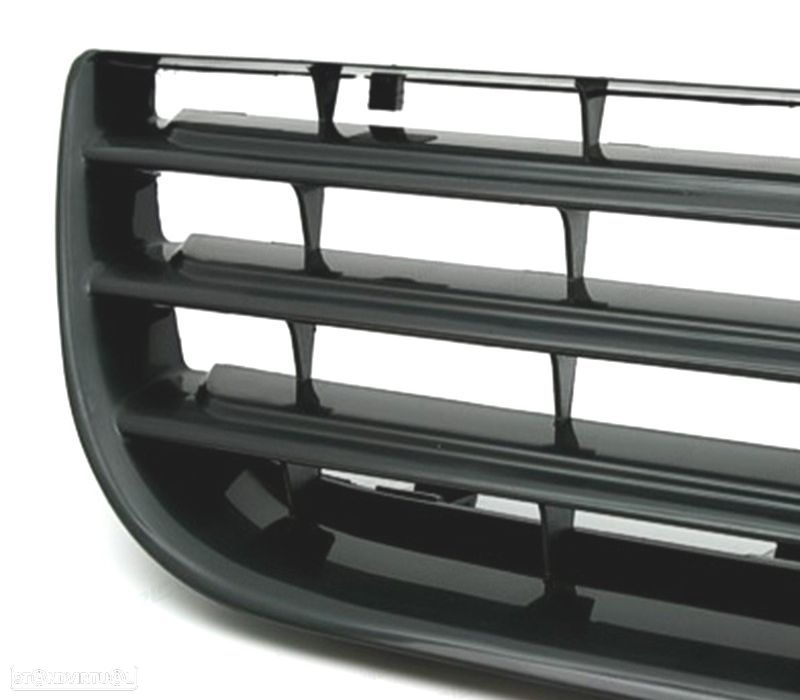 GRELHA FRONTAL VOLKSWAGEN VW POLO 9N3 05-09 PRETO - 4