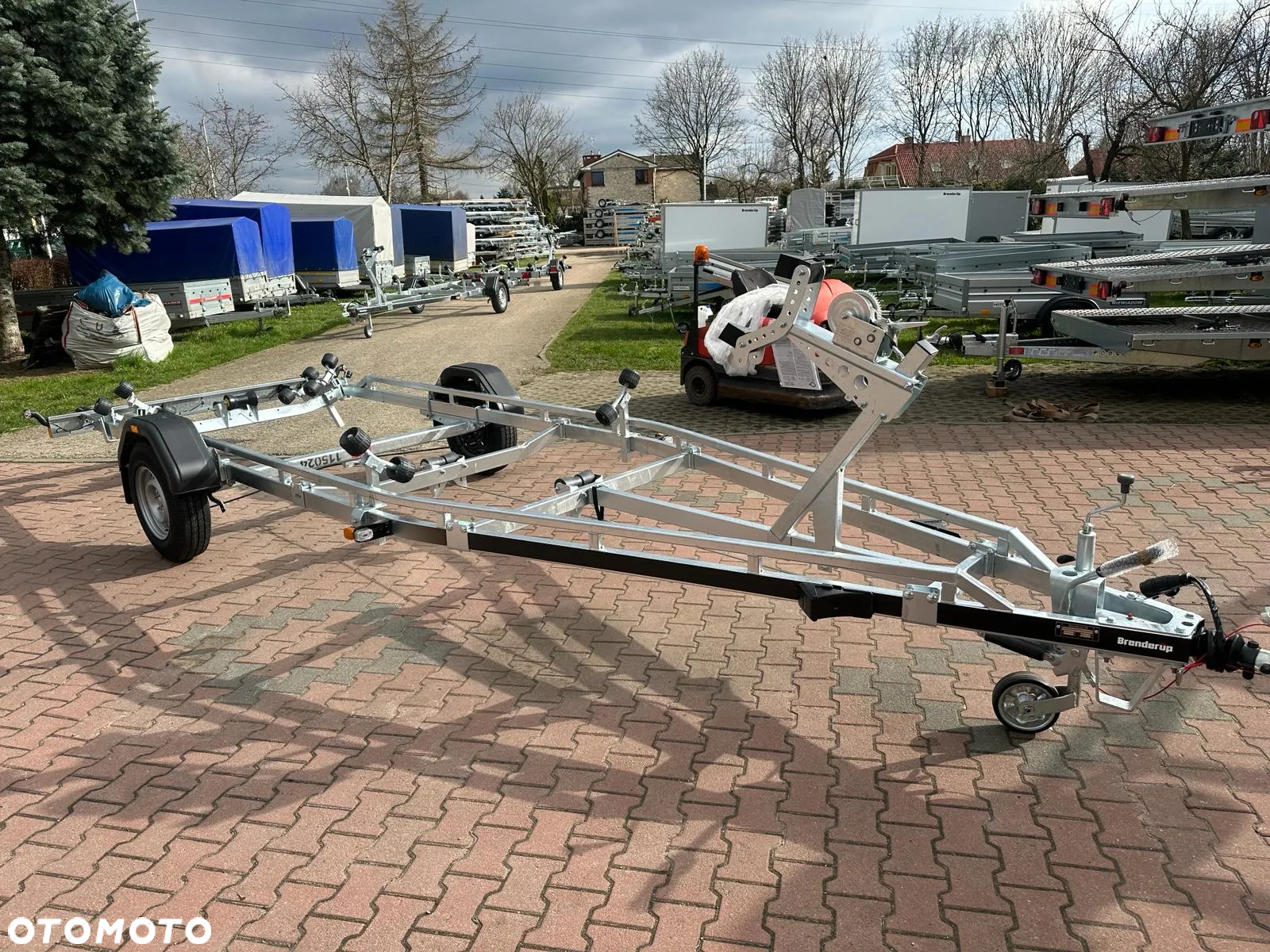 Brenderup Przyczepa Brenderup  221800B SR podłodziówka pod łodzie 6,6m mocna - 11