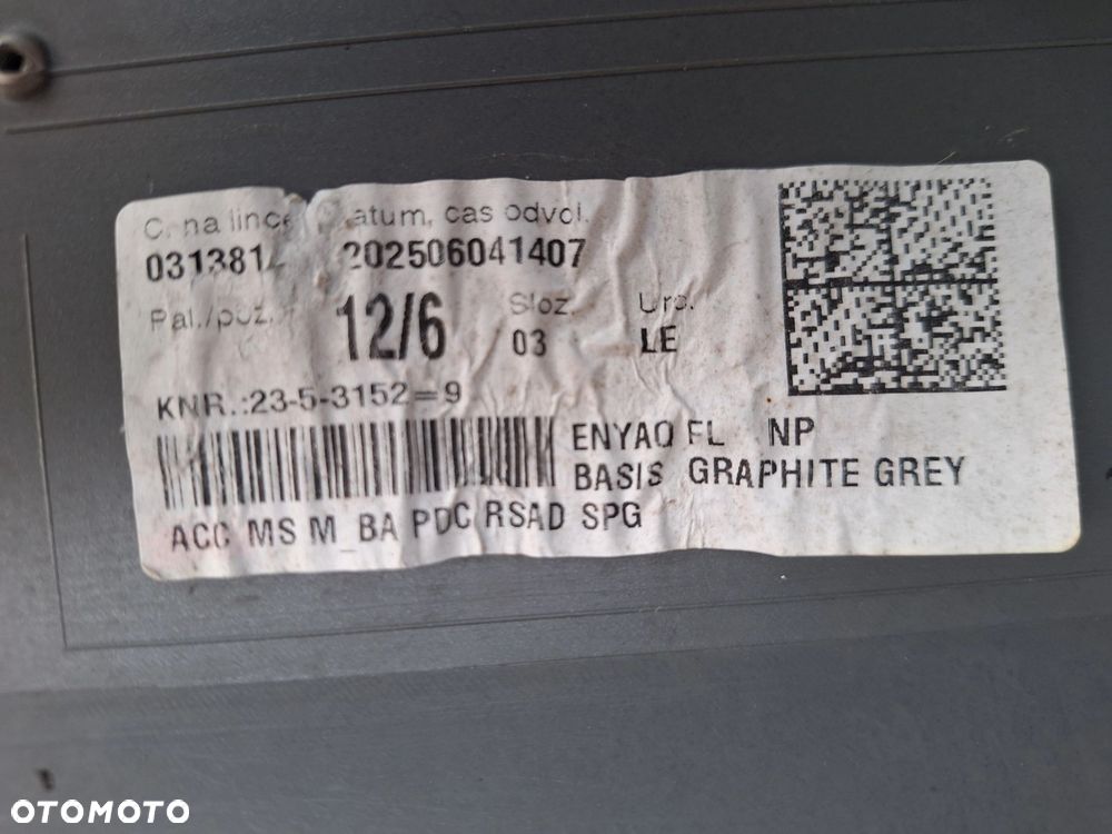 SKODA ENYAQ LIFT 25- KOLOR: LF7C GRAPHITE GREY NIE KLEJONY! ZDERZAK PRZÓD PRZEDNI ORYG. 5LA807221T WYSYŁKA KRAJ-EUROPA - 12