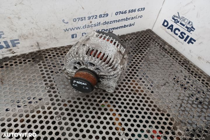Alternator 021903026L Volkswagen VW Passat CC 1  [din 2008 pana  2012] seria Sedan 2.0 TDI BlueMoti - 1
