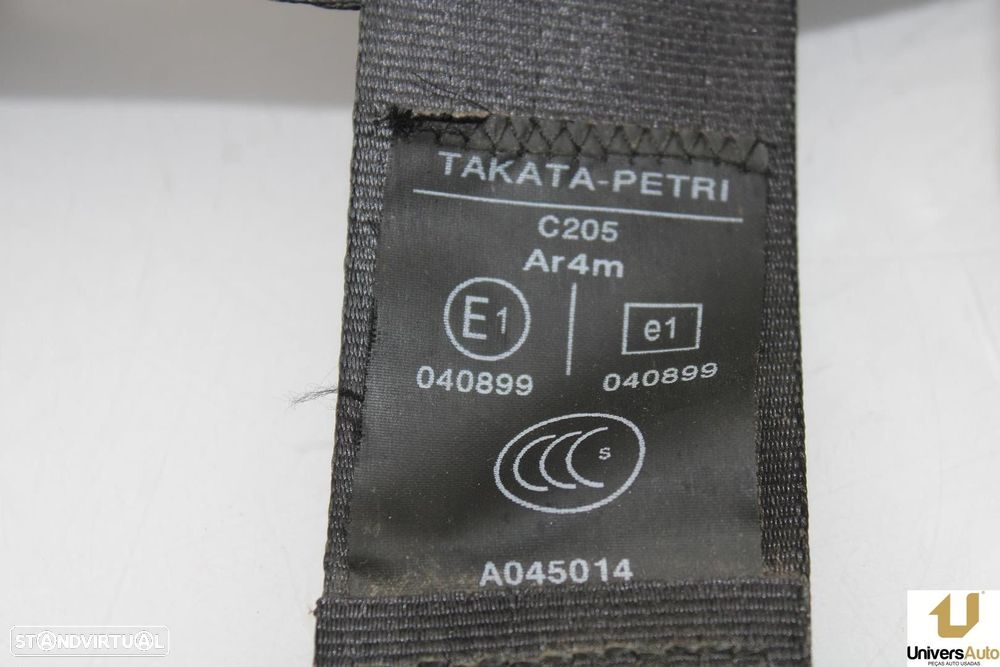 CINTO SEGURANÇA TRASEIRO ESQUERDO PEUGEOT PARTNER FURGÃO 2011 -96700779XX - 4