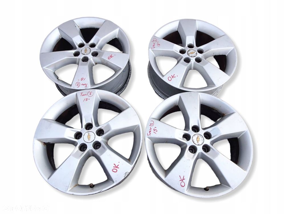 alufelgi kpl. chevrolet trax 18" 5x105 et 38 - 1