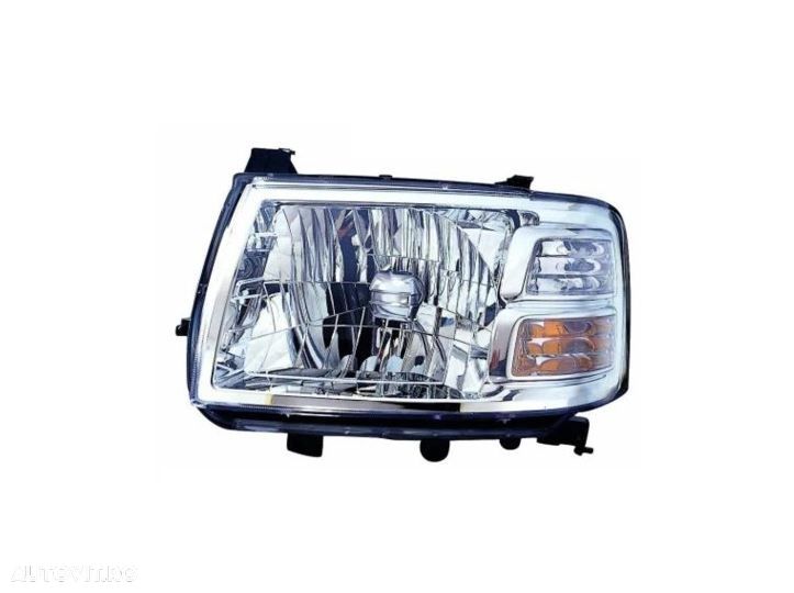 Far FORD RANGER, 11.2006-03.2009, DEPO, fata, stanga/dreapta, tip bec H4+PY21W+W5W; manual; - 1