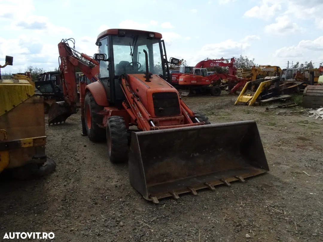 Buldoexcavator Fiat Hitachi FB 100, dezmembrez - 7
