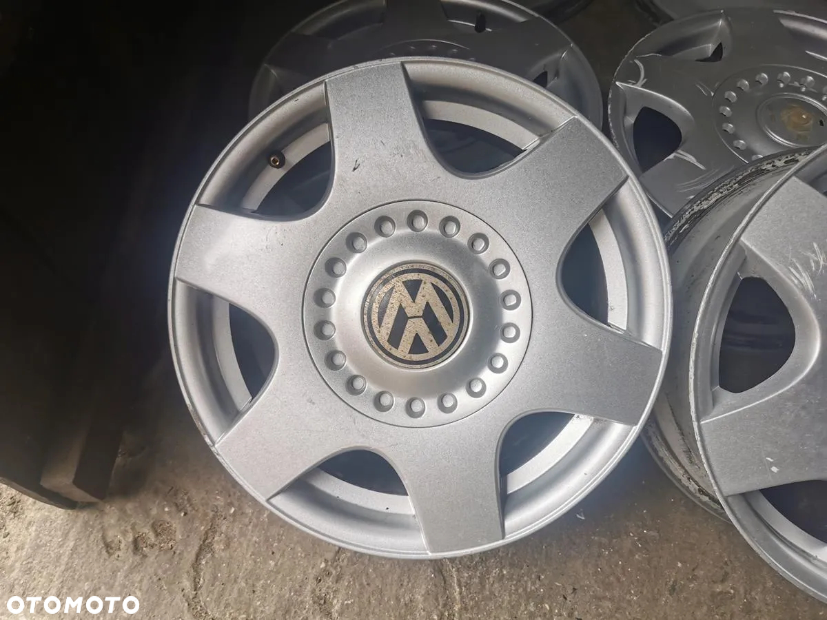 ALU FELGI 5X100 R16 ET42 6.5J 1C0601025A ORG! VW SEAT SKODA AUDI - 5