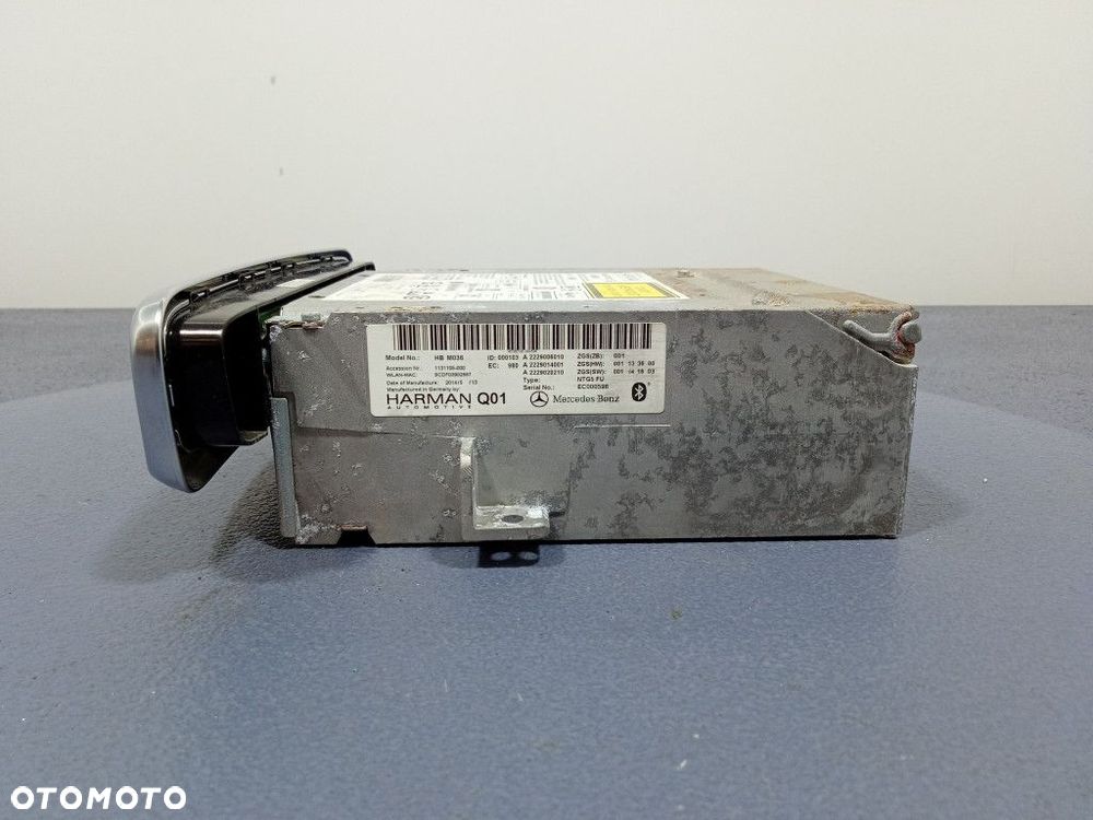 MERCEDES S KLASA W222 TUNER RADIA NAWIGACJI NTG5 A2229006010 - 2