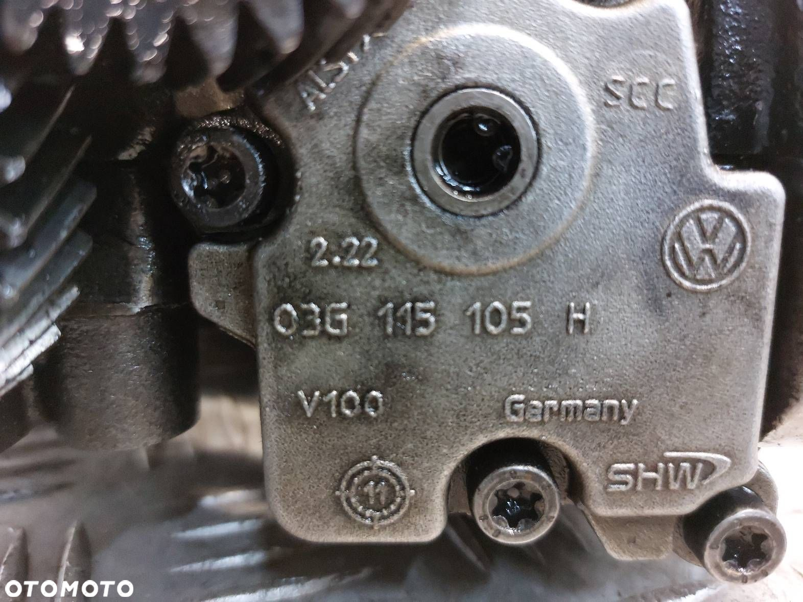 POMPA OLEJU VW PASSAT B6 2.0 TDI AUDI 03G115105H - 6