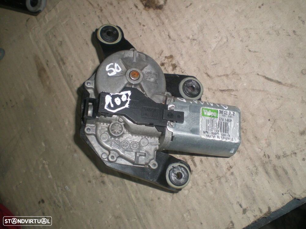 Motor Limpa Vidros Tras 53025712 FIAT GRANDE PUNTO 2006 FIAT GRANDE PUNTO 2015 1.3JTD 84CV 5P PRETO TRAZ VALEO - 1