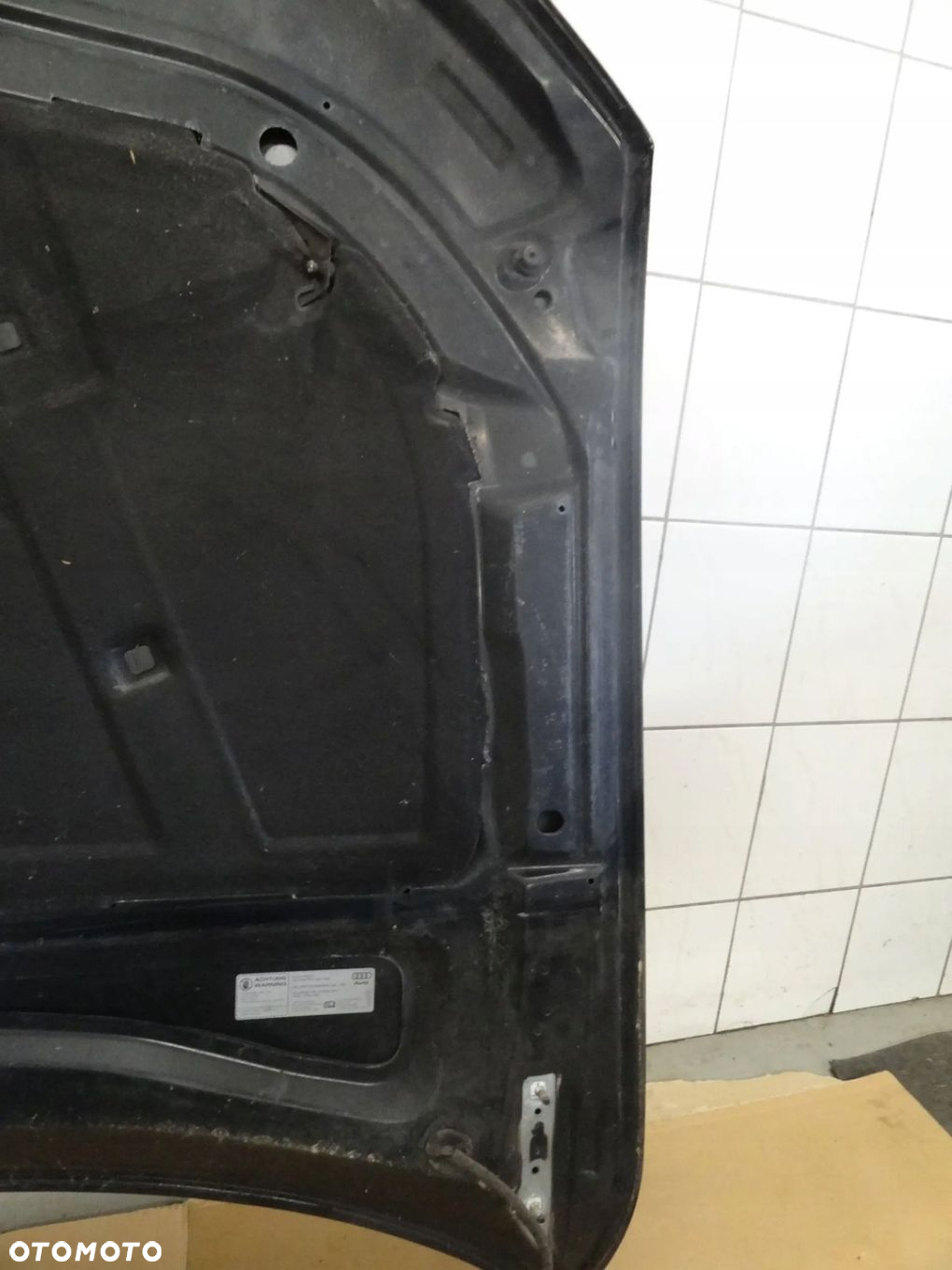 AUDI A4 B8 2009 MASKA POKRYWA SILNIKA LY9B - 4