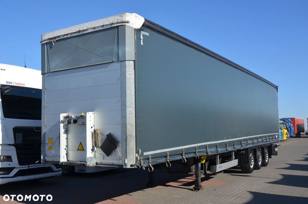 Schmitz Cargobull VARIOS / 2 POZIOMY JAZDY / OŚ PODNOSZONA / DACH POD. / CODE XL / OCYNK / 7056 - 1