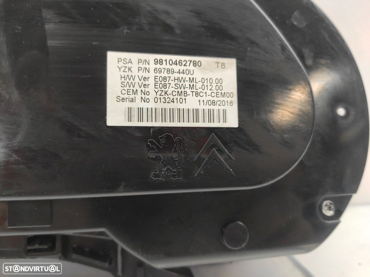 Quadrante / painel de instrumentos PEUGEOT 3008 I (0U_) - 3