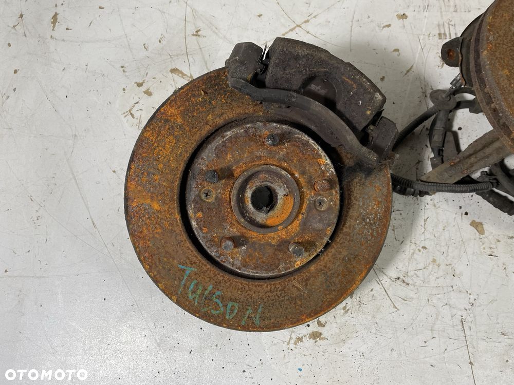 HYUNDAI TUCSON 2.0 CRDI ZWROTNICA PIASTA ZACISK TARCZA LEWA PRAWA PRZÓD PRZEDNIA - 2