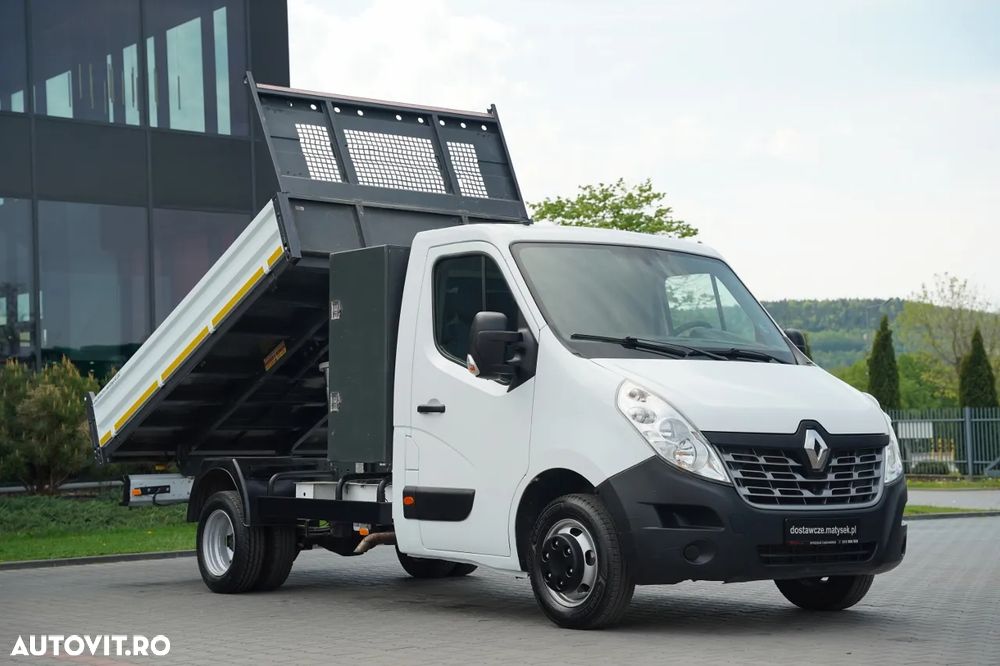 Renault MASTER / BASCULATOR / DUBLU / MANUAL / 3 LOCURI / - 3
