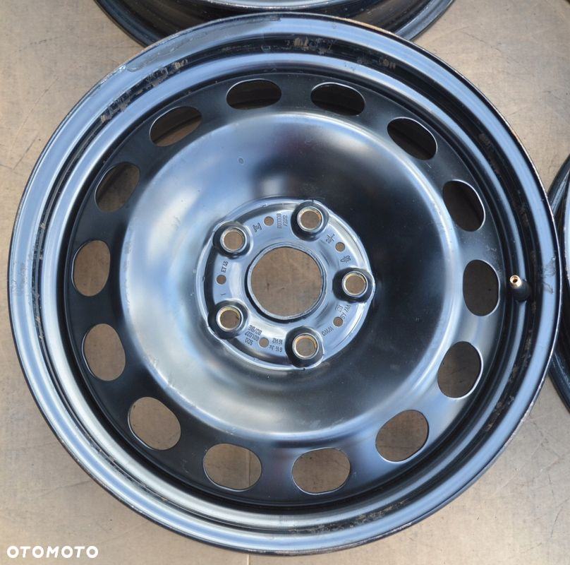FELGI STALOWE VW SKODA AUDI SEAT 5x112 6,5J16 ET 46 x4szt F-611 - 5