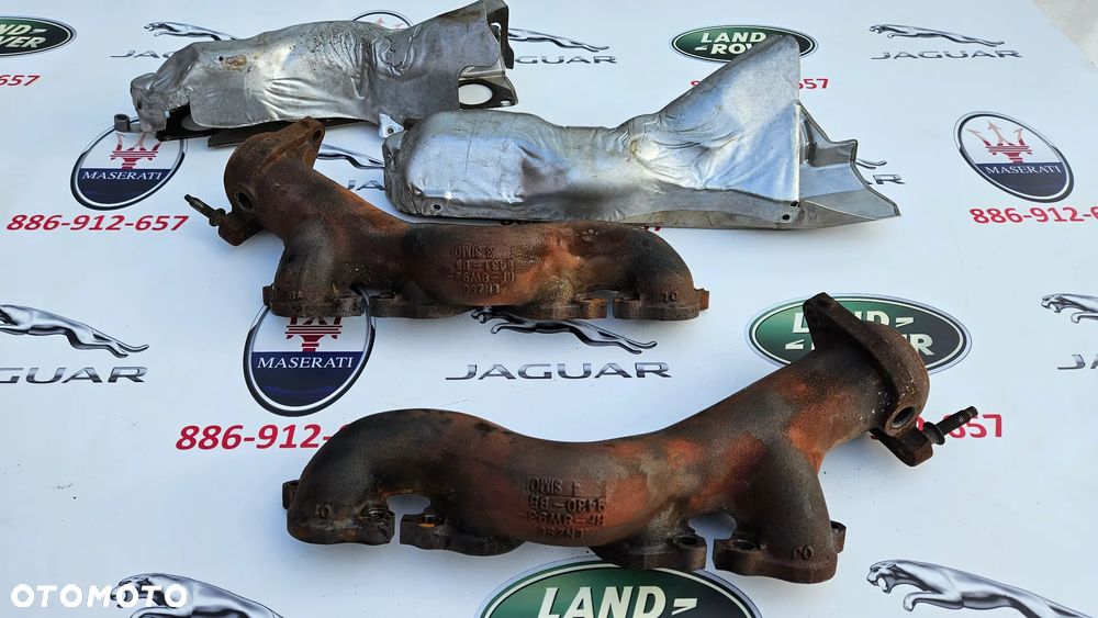 Jaguar XJ 351 3.0 SC 306PS 340 KM 5.0 508PN 385 KM 5.0 SC 510KM 508PS kolektor wydechowy Osłona termiczna kolektora - 4