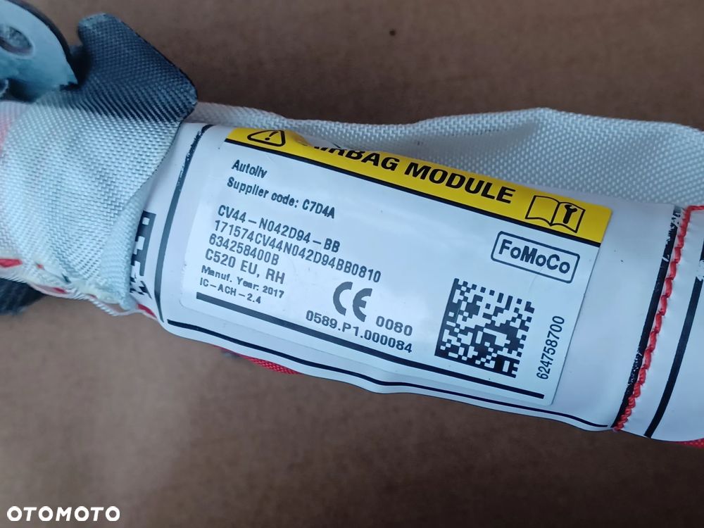 KURTYNA PRAWA FORD KUGA MK2 CV44N042D94BB - 2