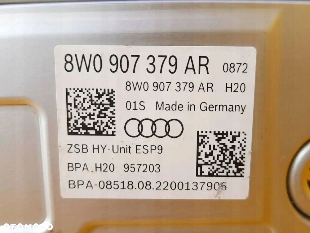 Audi A4 B9 A5 8W POMPA ABS 8W0907379AR - 4