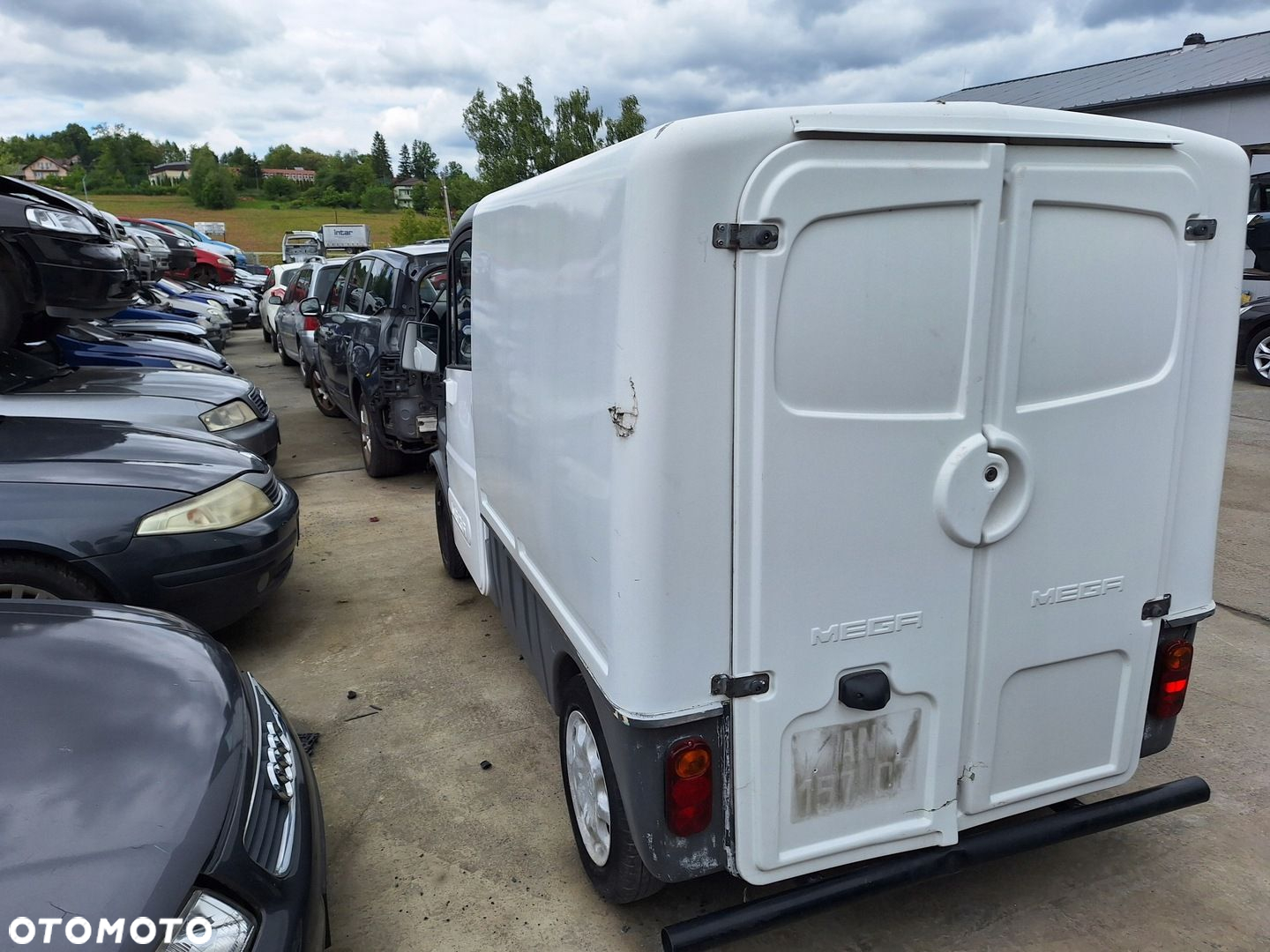 AIXAM MEGA MTRUCK 400 MUTLITRUCK MICROCAR LUSTRKO SZYBA DRZWI PRZÓD LEWE - 4