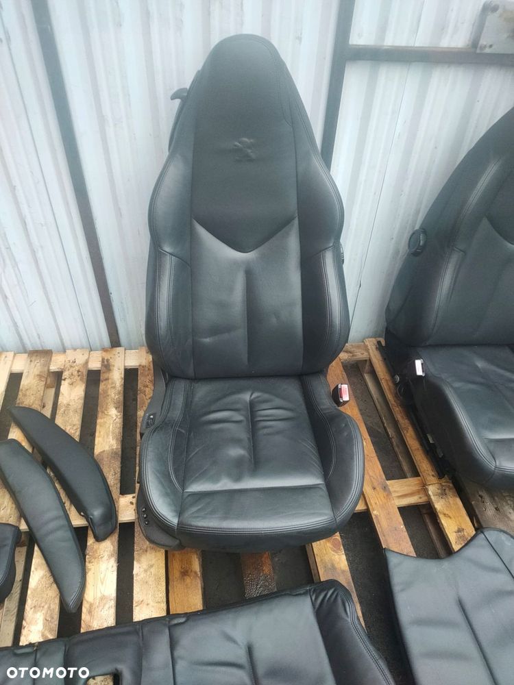 fotele kanapa peugeot rcz 2011r czarne skóra - 9