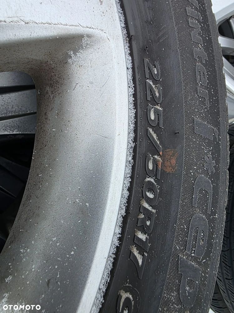 OPEL INSIGNIA A KOŁA FELGI STRUKTURALNE R17 OPONY ZIMOWE 225/50 HANKOOK - 3