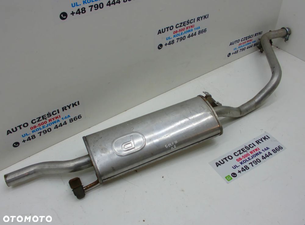 VW Golf 3 III 1.6 B Tłumik - 1