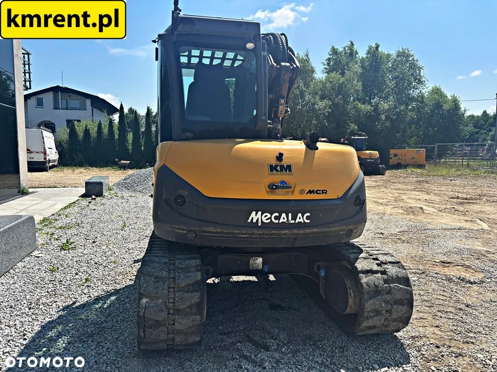 Mecalac 8 MCR MINI-KOPARKA 2019R | MECALAC 6 MCR, JCB 8065 8080 8085 85 Z VOLVO ECR 88, CAT 308, 307 , BOBCAT 80 KOMATSU PC 88 - 16