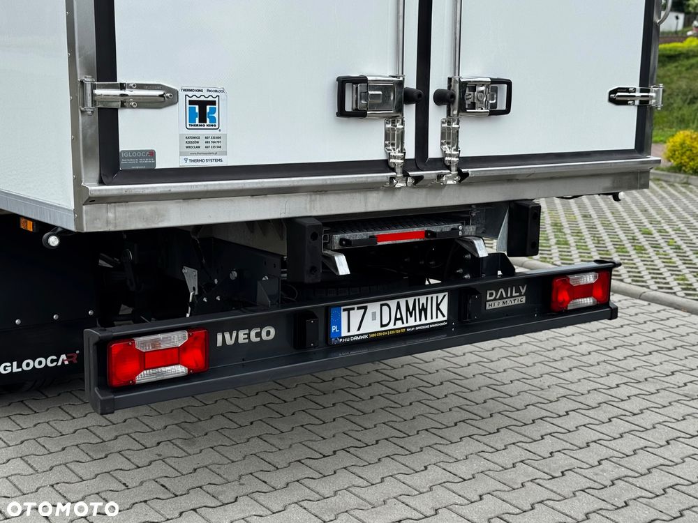Iveco Daily‼️72C18‼️2021r 3.0 HI-MATIC Chłodnia/Mroźnia zakres -32C THERMO KING V-500 MAX Źródło Zasilania 400V Grube Ściany/Podłoga Przegroda komorowa‼️ Full LED na bliźniaku Salon Polska DMC7200kg - 35