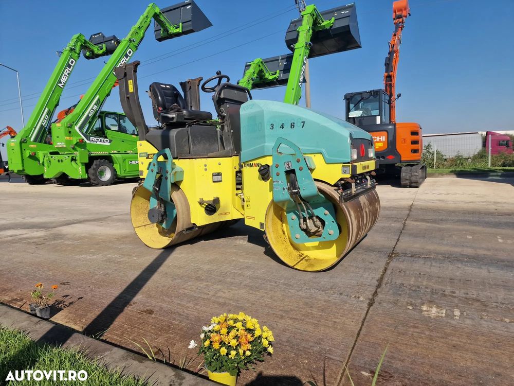 Ammann ARX 26, 934h, 2018, latime tambur 1,2m, 2,6t, sitem stropire, motor Yanmar 31CP, Lungime 2,3m, inaltime 2,1m, posiblitte leasing 3 ani, STARE FOARTE BUNA-PROMOTIE 19.900 Eur+Tva - 14