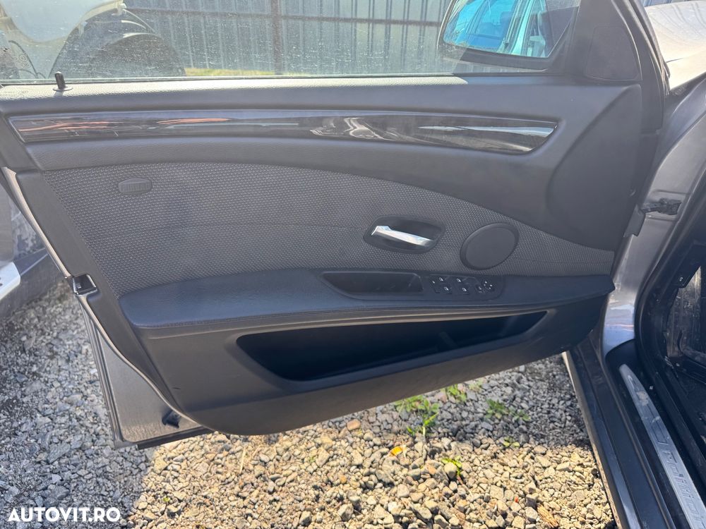 Interior scaune partial piele bmw seria 5 e60 LCI - 9
