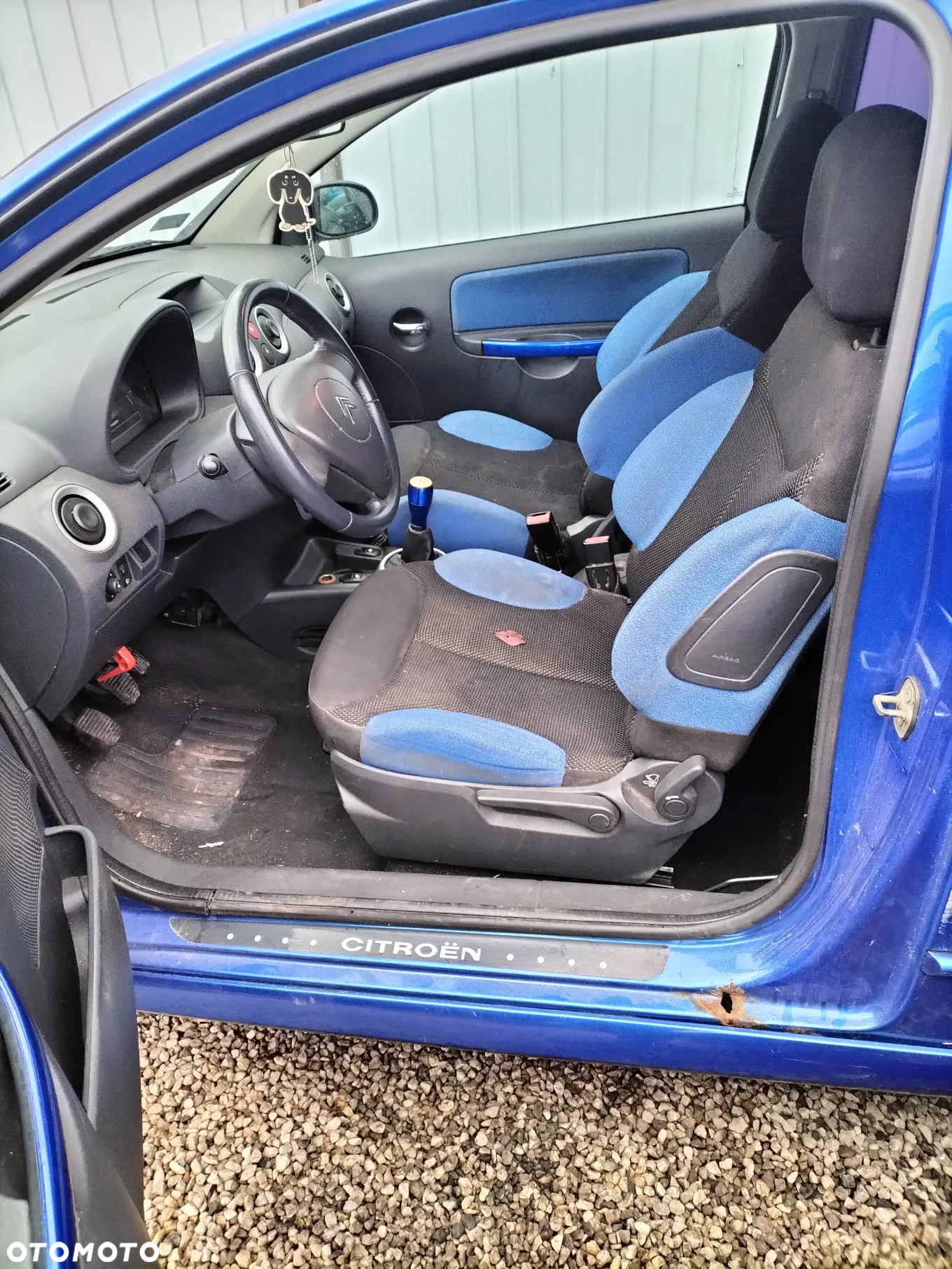 FOTELE PRZÓD TYŁ AIRBAG CITROEN C2 VRT 3D 03-09r - 2