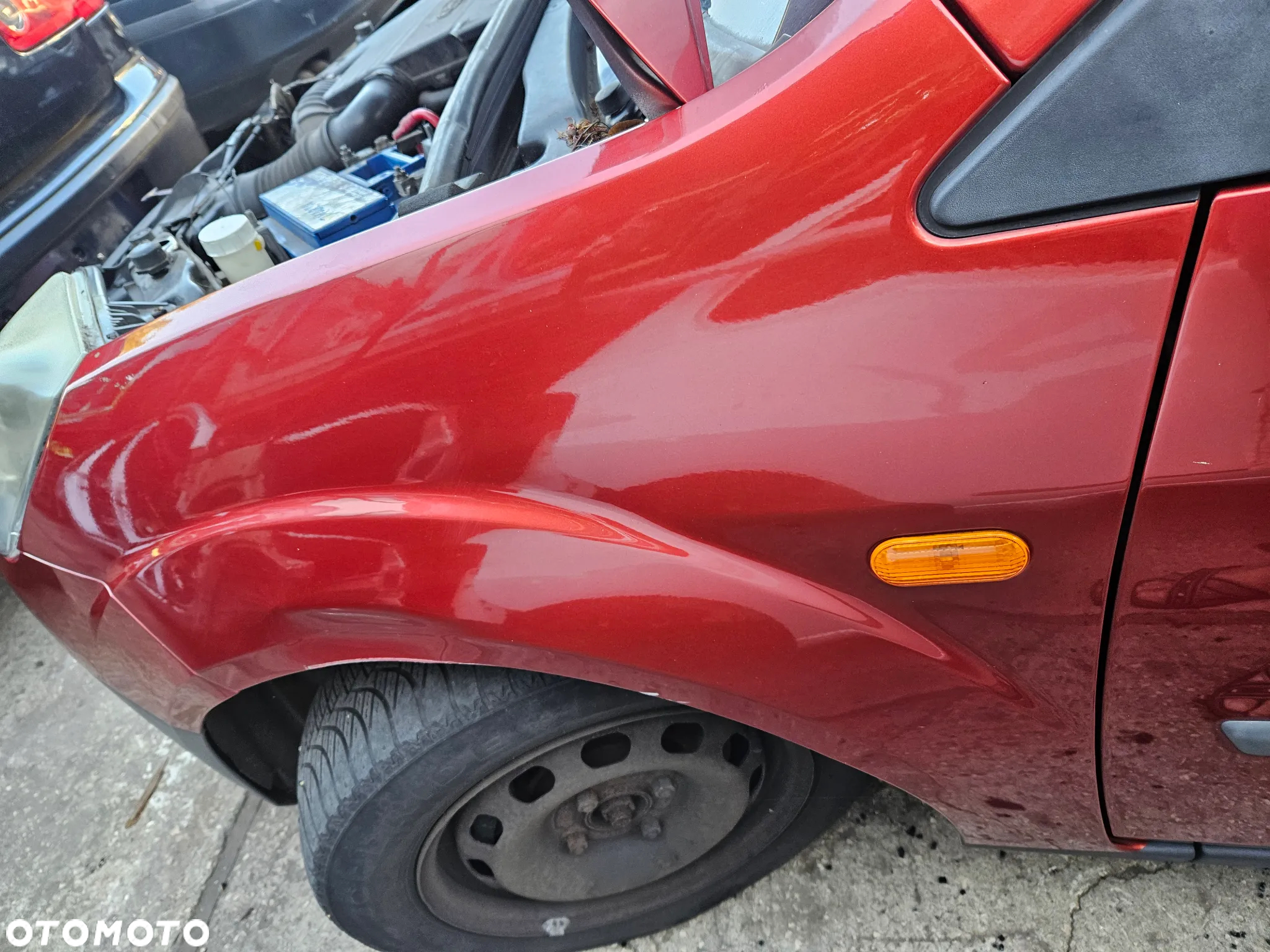 Ford Fiesta MK6  błotnik przód przedni prawy lewy T5 - 4
