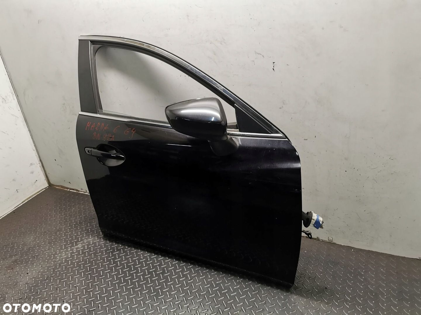 MAZDA 6 GJ DRZWI PRAWY PRZÓD KOD LAKIERU BN9RA - 4