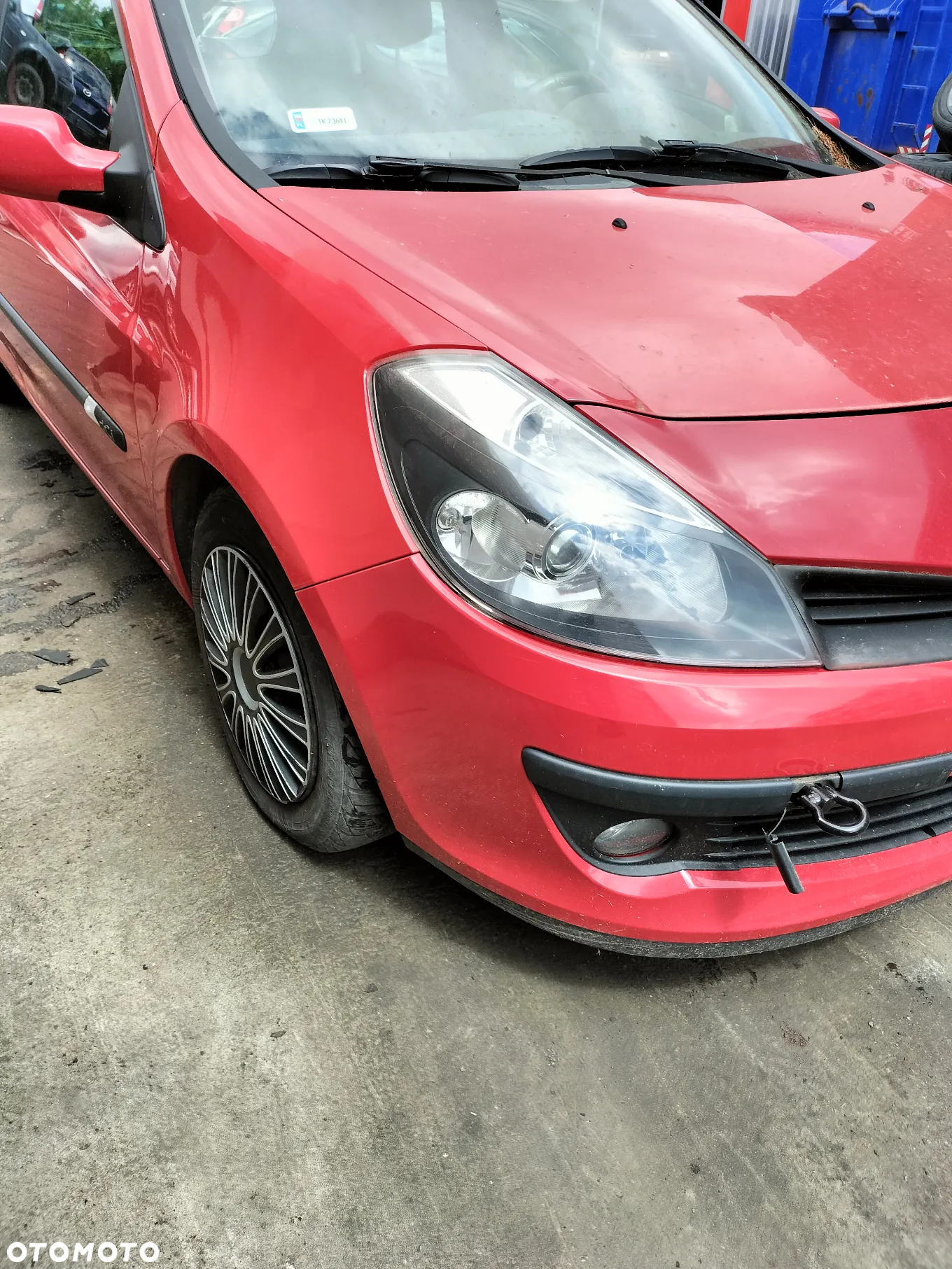 KLAPA BAGAŻNIKA RENAULT CLIO III 1.5 DCI 05-09r PRZED LIFT KOD LAK. OV727 - 8