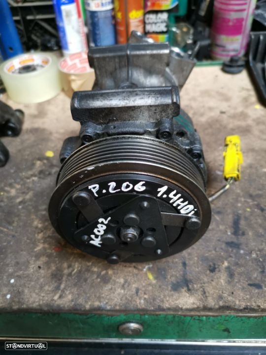 PEUGEOT 206 1.4 HDI COMPRESSOR AR CONDICIONADO  MC002 - 2