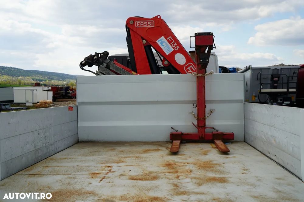 Iveco STRALIS / 310 / 4x2 / BASCULĂ - 5,3 M / HDS FASSI 135 - 8 M / EURO 6 - 24