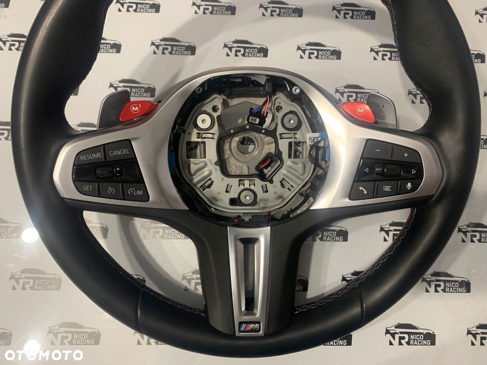 KIEROWNICA MANETKI SKÓRA M-POWER BMW M3 G80 M2 G87 M4 G82 G83 - 7