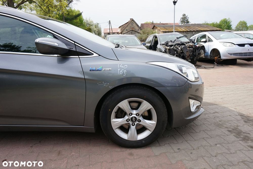 MASKA ZDERZAK BŁOTNIKI LAMPY I40 VF T6S  HYUNDAI 2011-2014 SZARY PRZÓD KOMPLETNY - 14